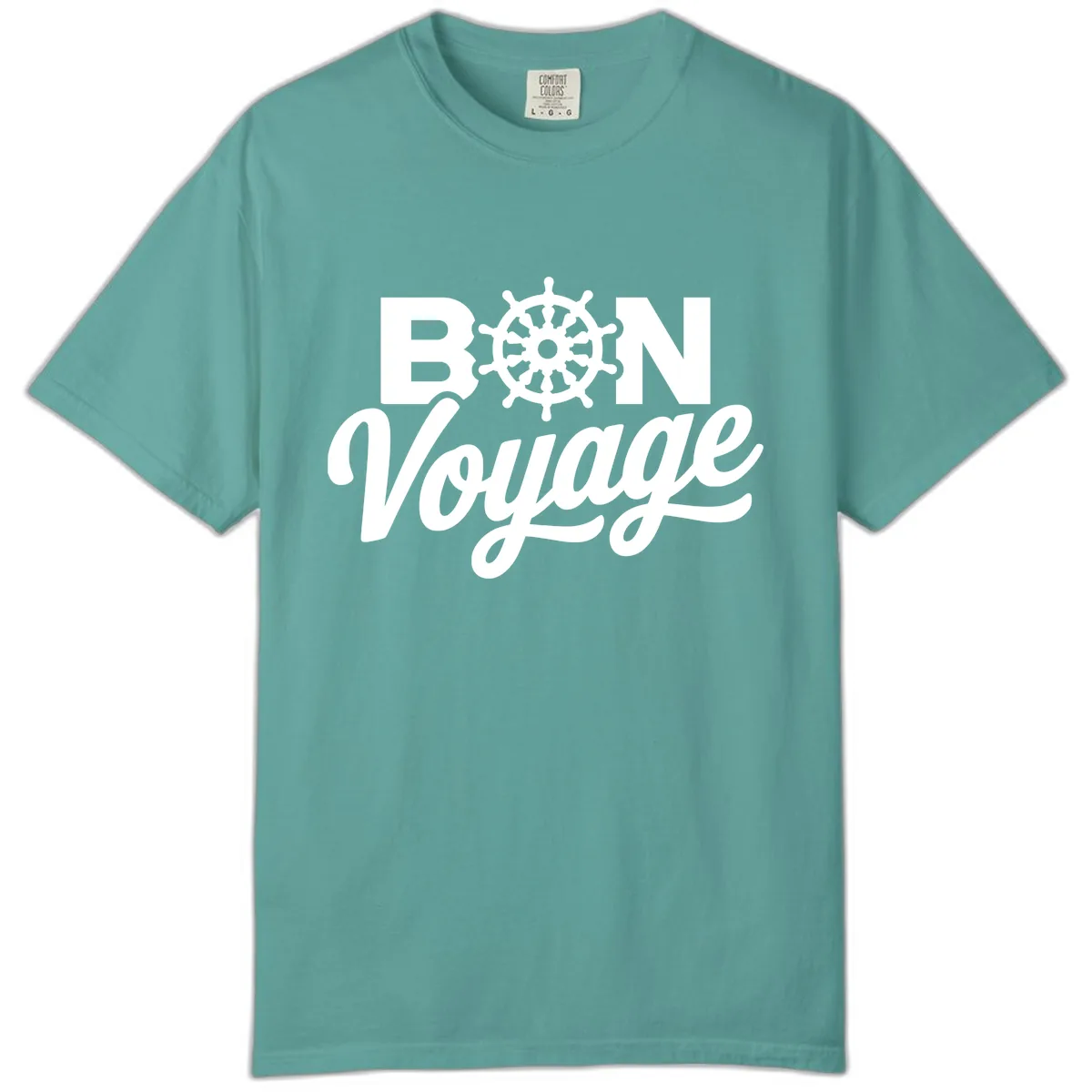 Bon Voyage Nautical Adventure Comfort Color in Seafoam