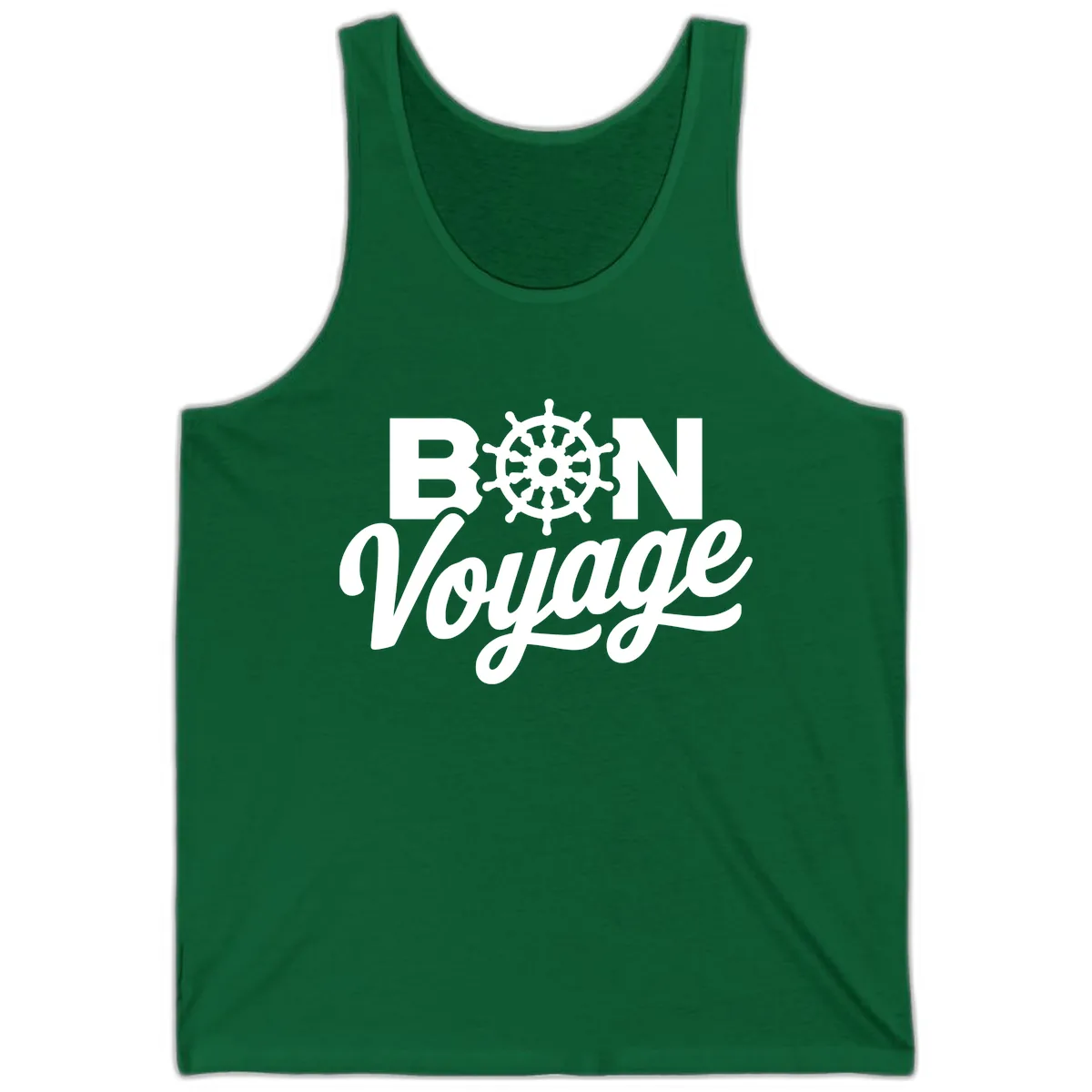 Bon Voyage Nautical Adventure Tank in Kelly