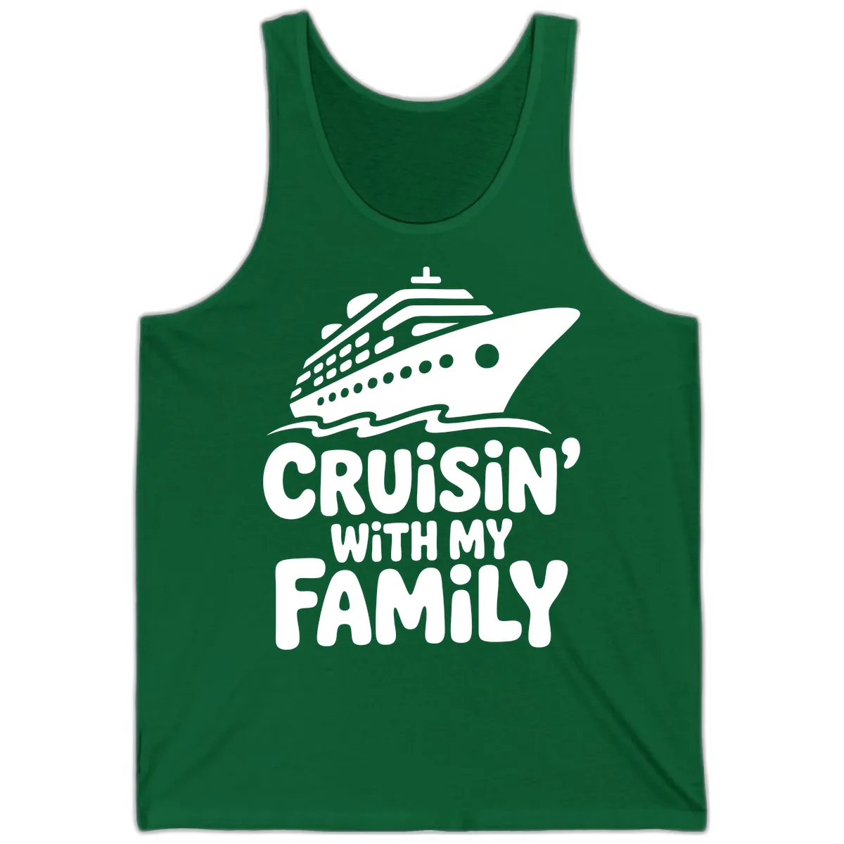 Cruisin' With My Family Cruise Ship Tank in Kelly