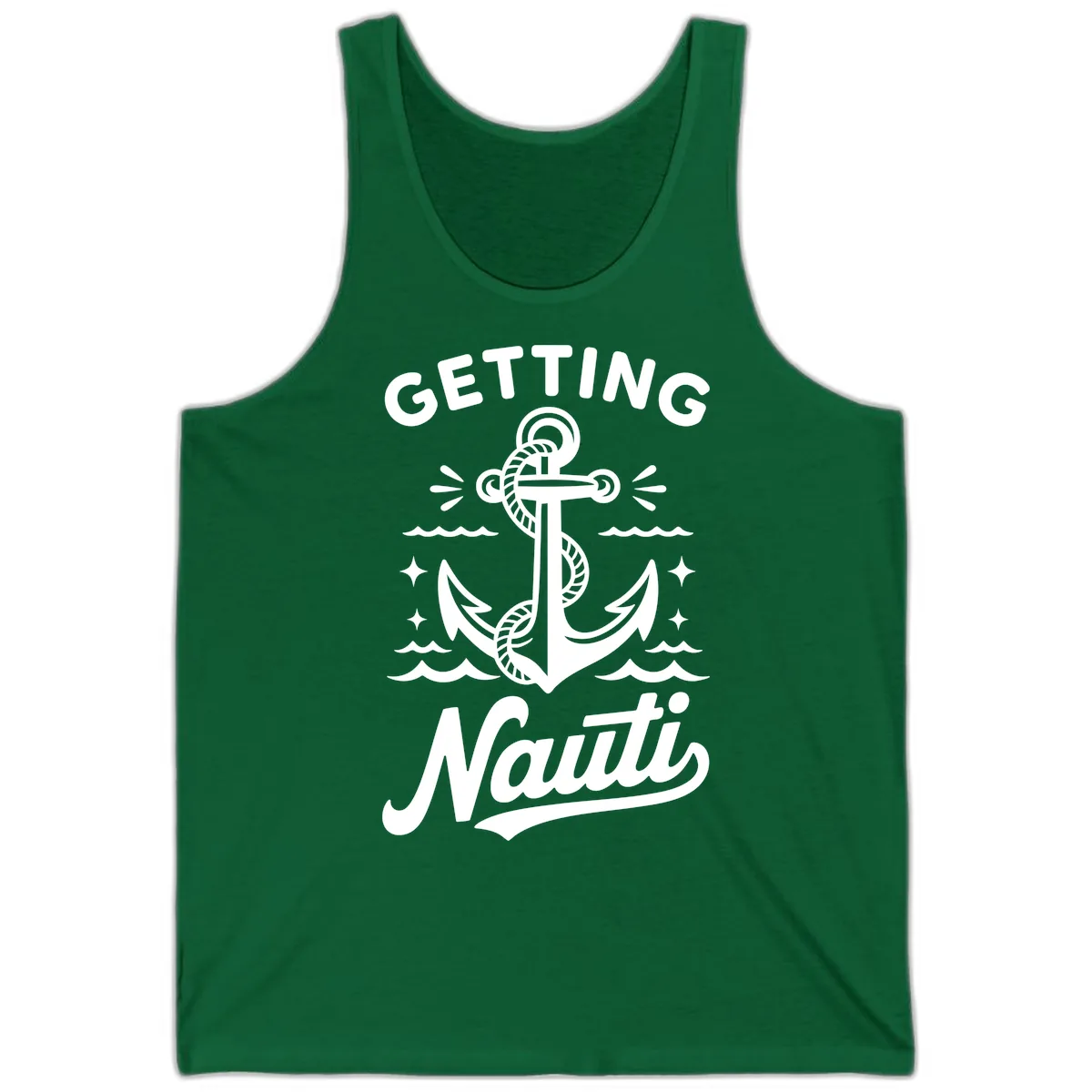 Getting Nauti Anchor Design Tank in Kelly
