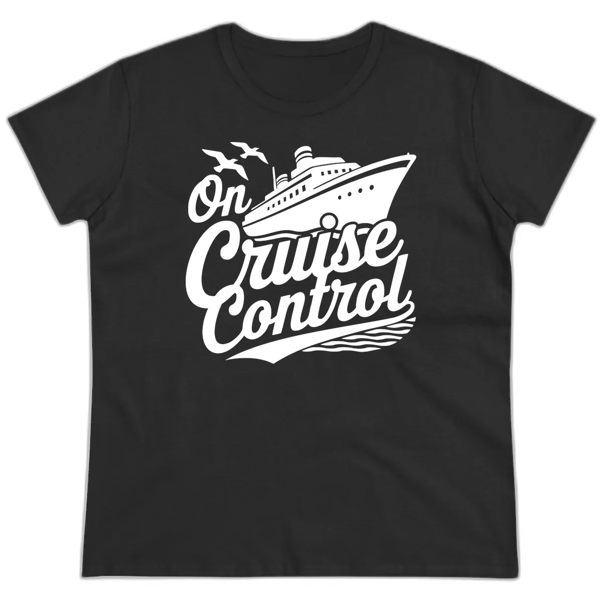 On Cruise Control Ladies Tee in Black