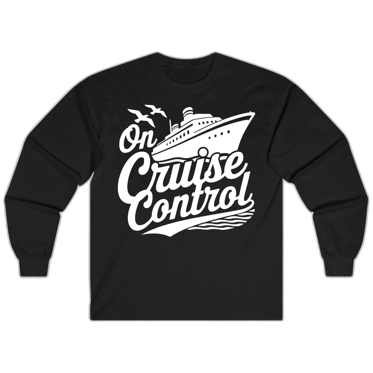On Cruise Control Long Sleeve in Black