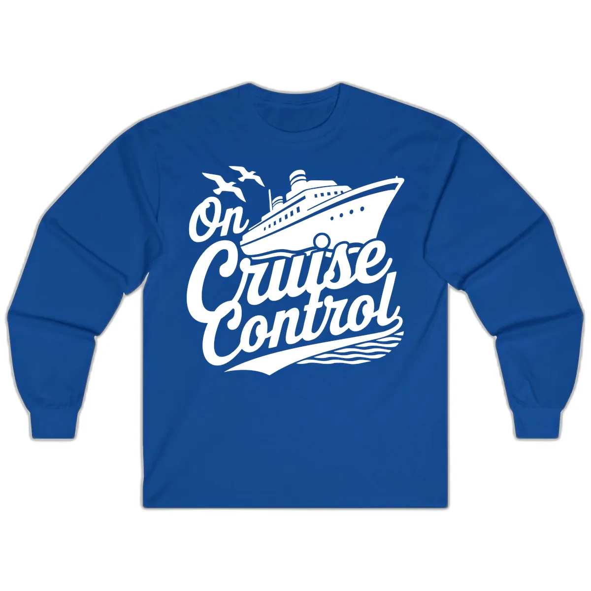 On Cruise Control Long Sleeve in Royal