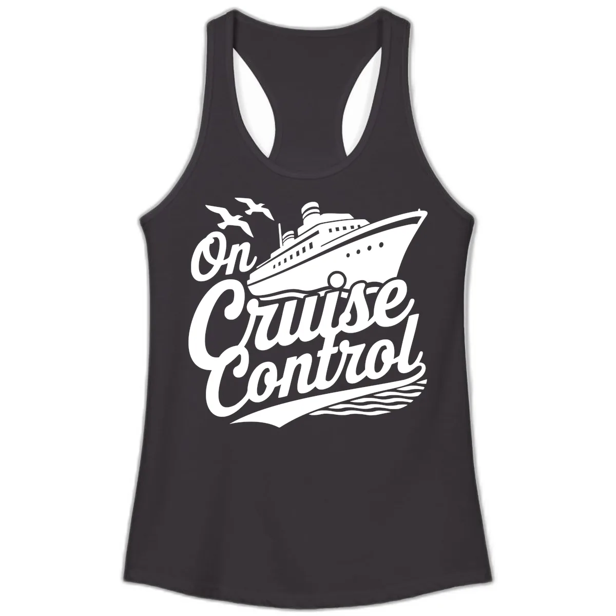 On Cruise Control Ladies Tank in Black