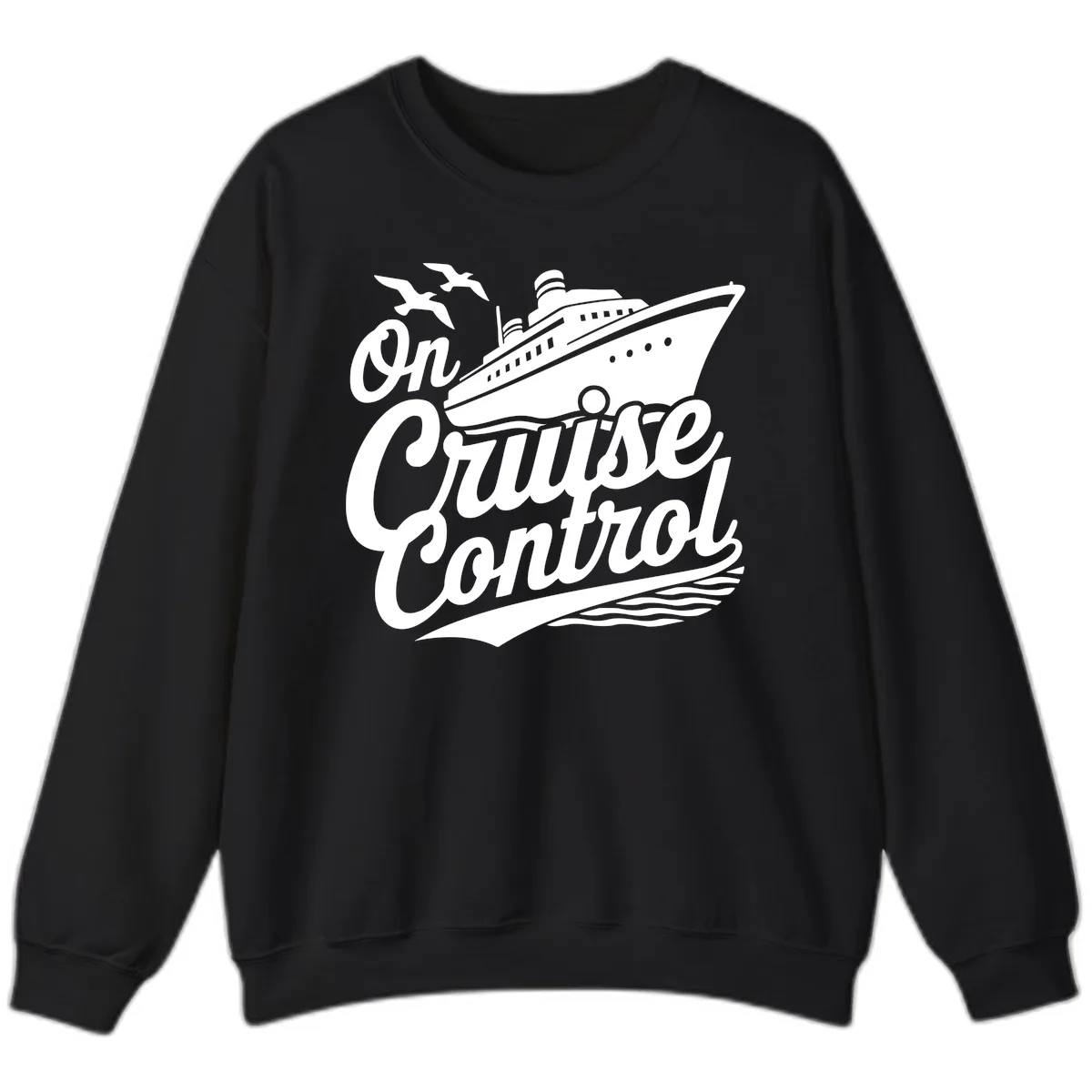 On Cruise Control Sweatshirt in Black