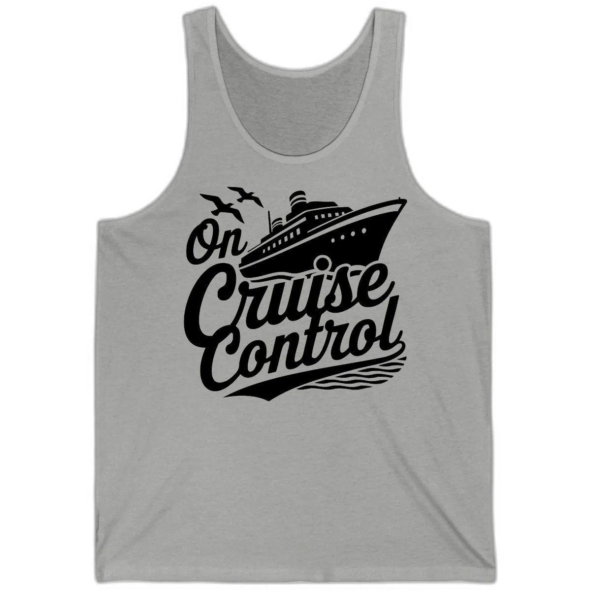 On Cruise Control Tank in Athletic Heather