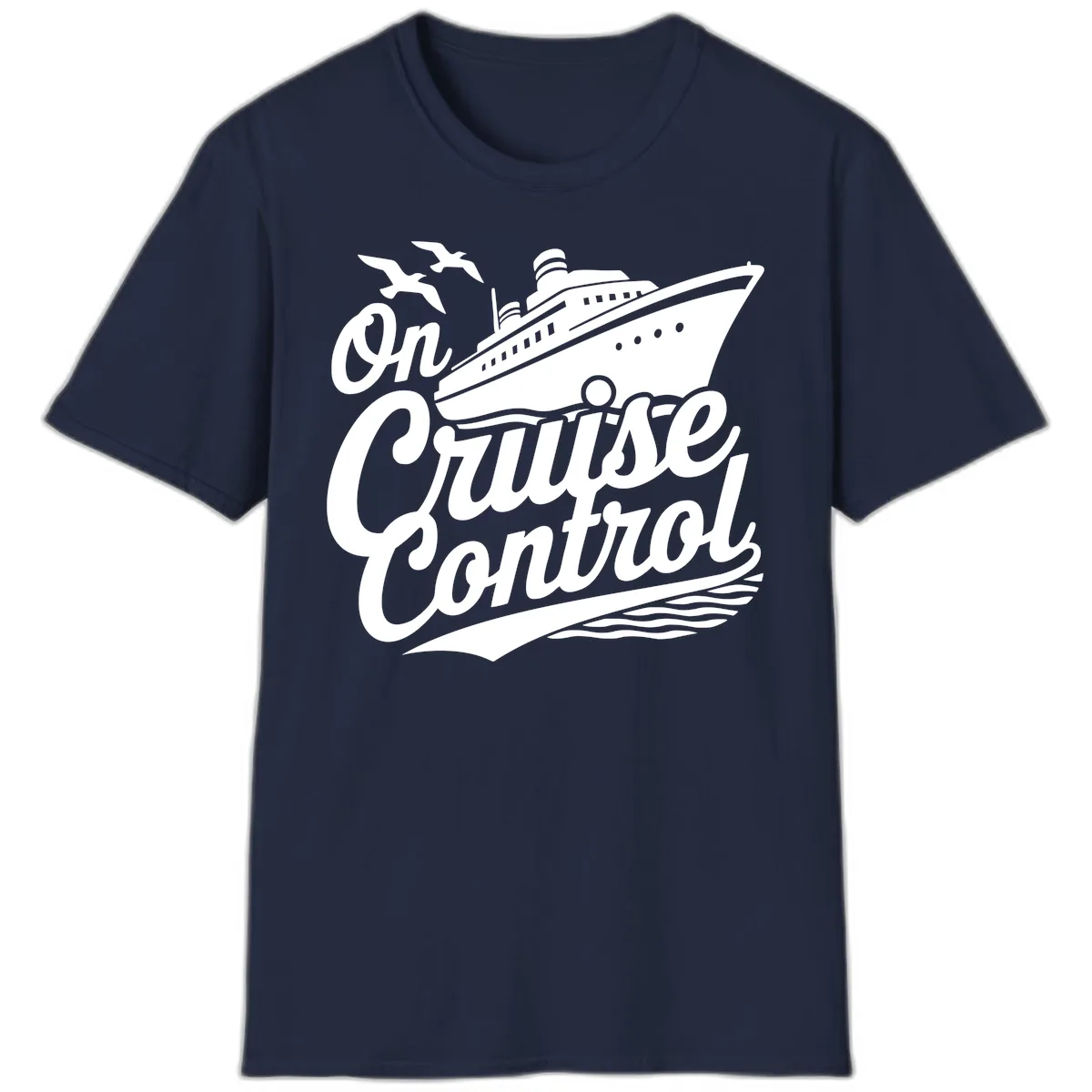 On Cruise Control T-Shirt in Navy