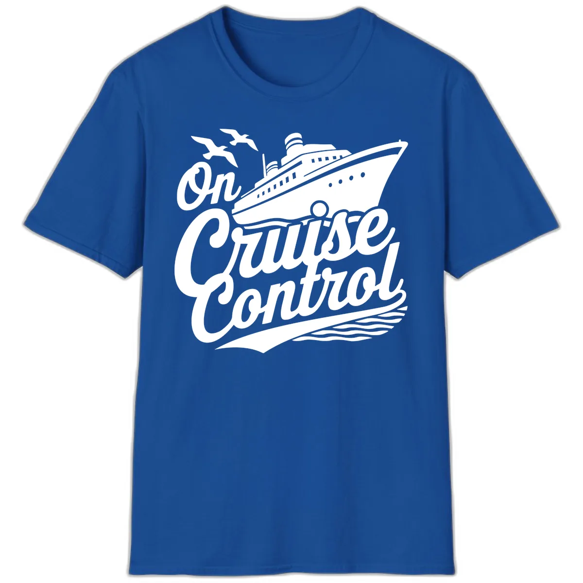 On Cruise Control T-Shirt in Royal