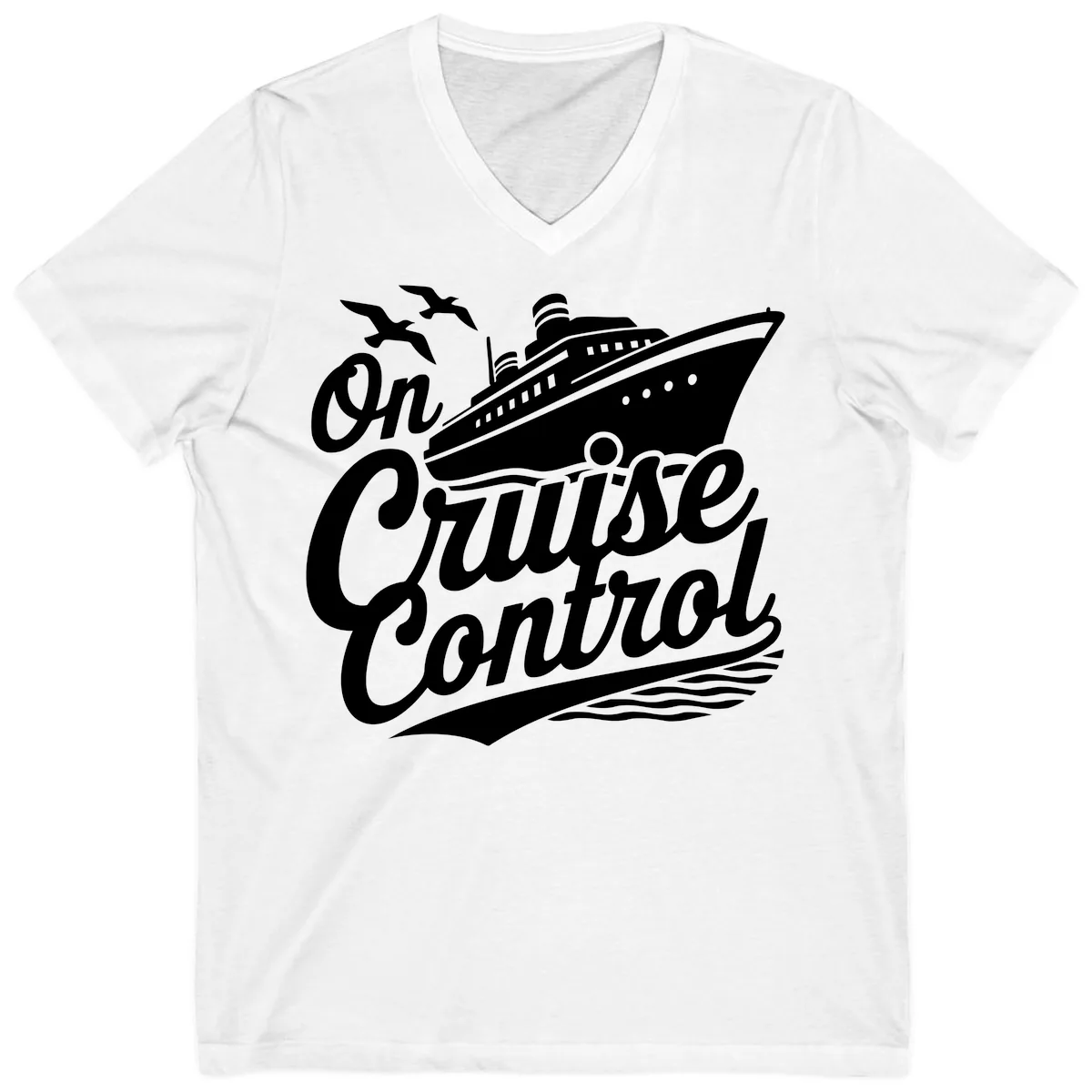 On Cruise Control V-Neck in White