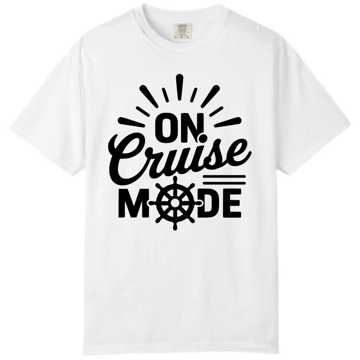 On Cruise Mode Ship Wheel Design Comfort Color in White