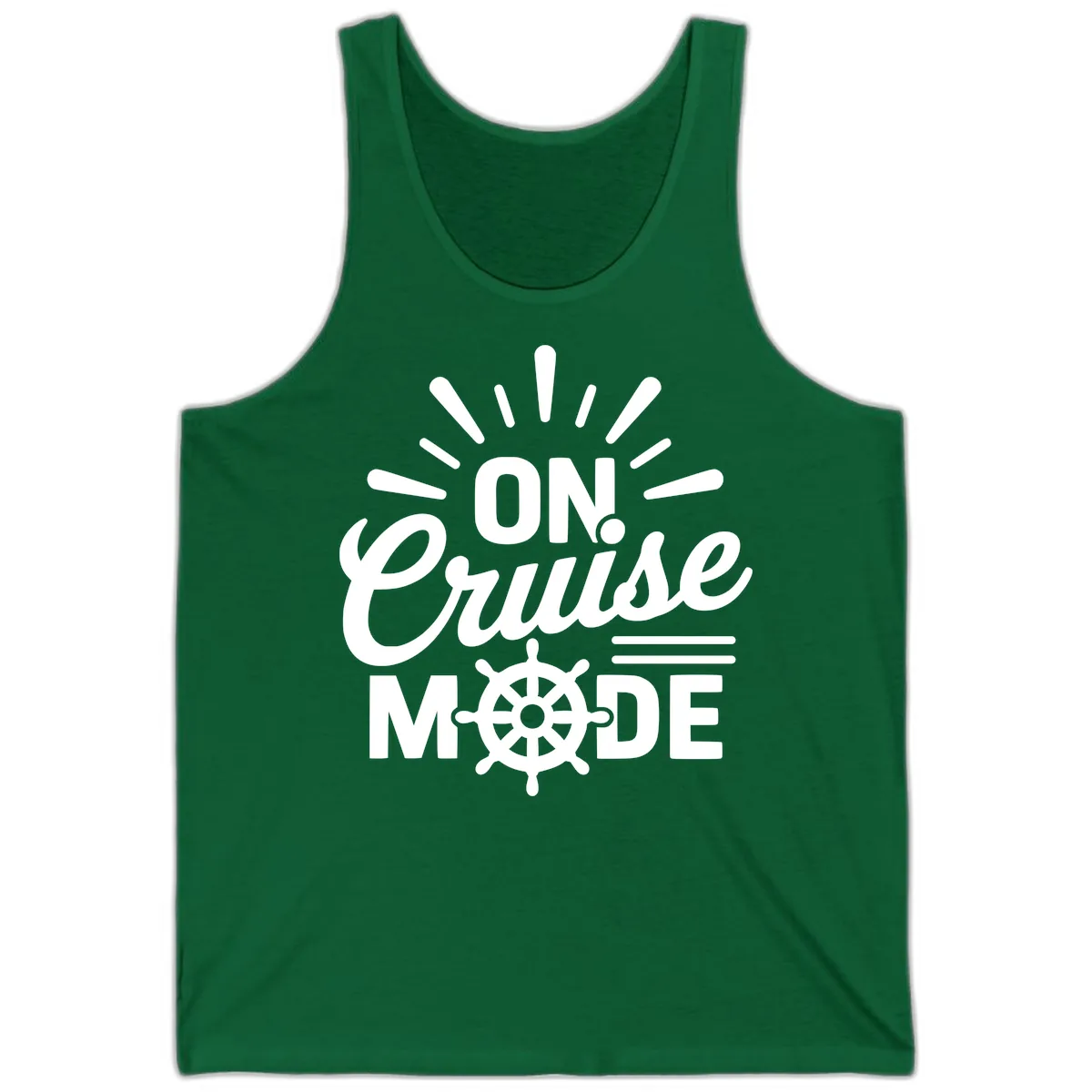 On Cruise Mode Ship Wheel Design Tank in Kelly