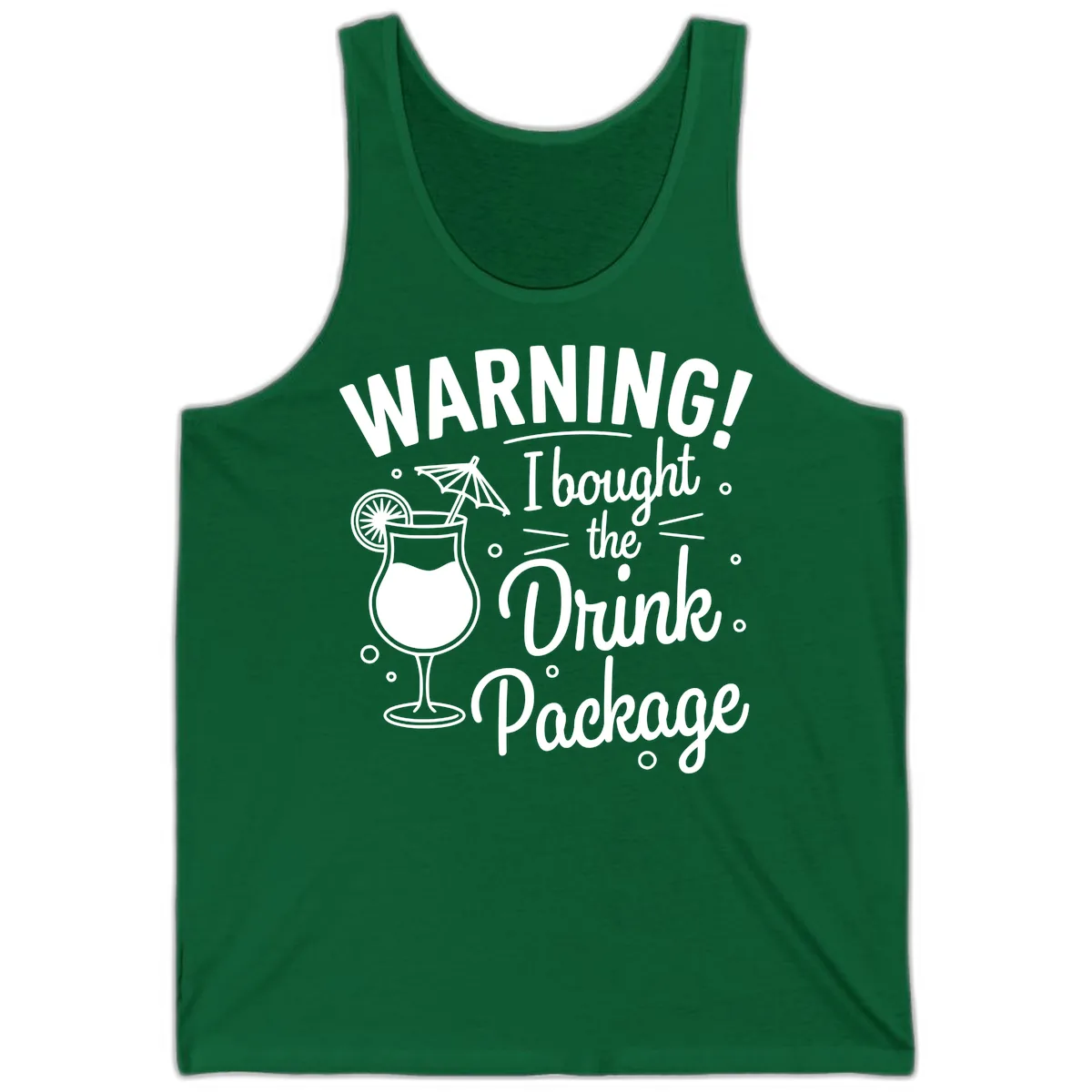 Warning I Bought The Drink Package Tank in Kelly