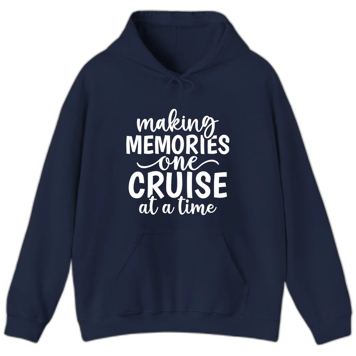 Making Memories One Cruise at a Time Hoodie in Navy