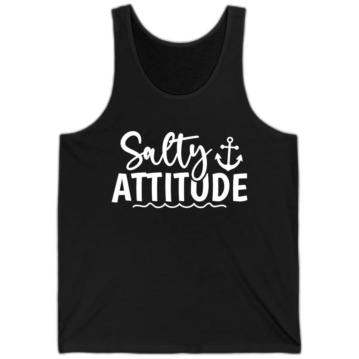 Salty Attitude Cruise Design Tank in Black