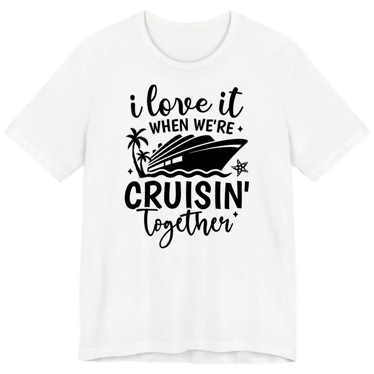 I Love It When We're Cruisin' Together Premium T-Shirt in White
