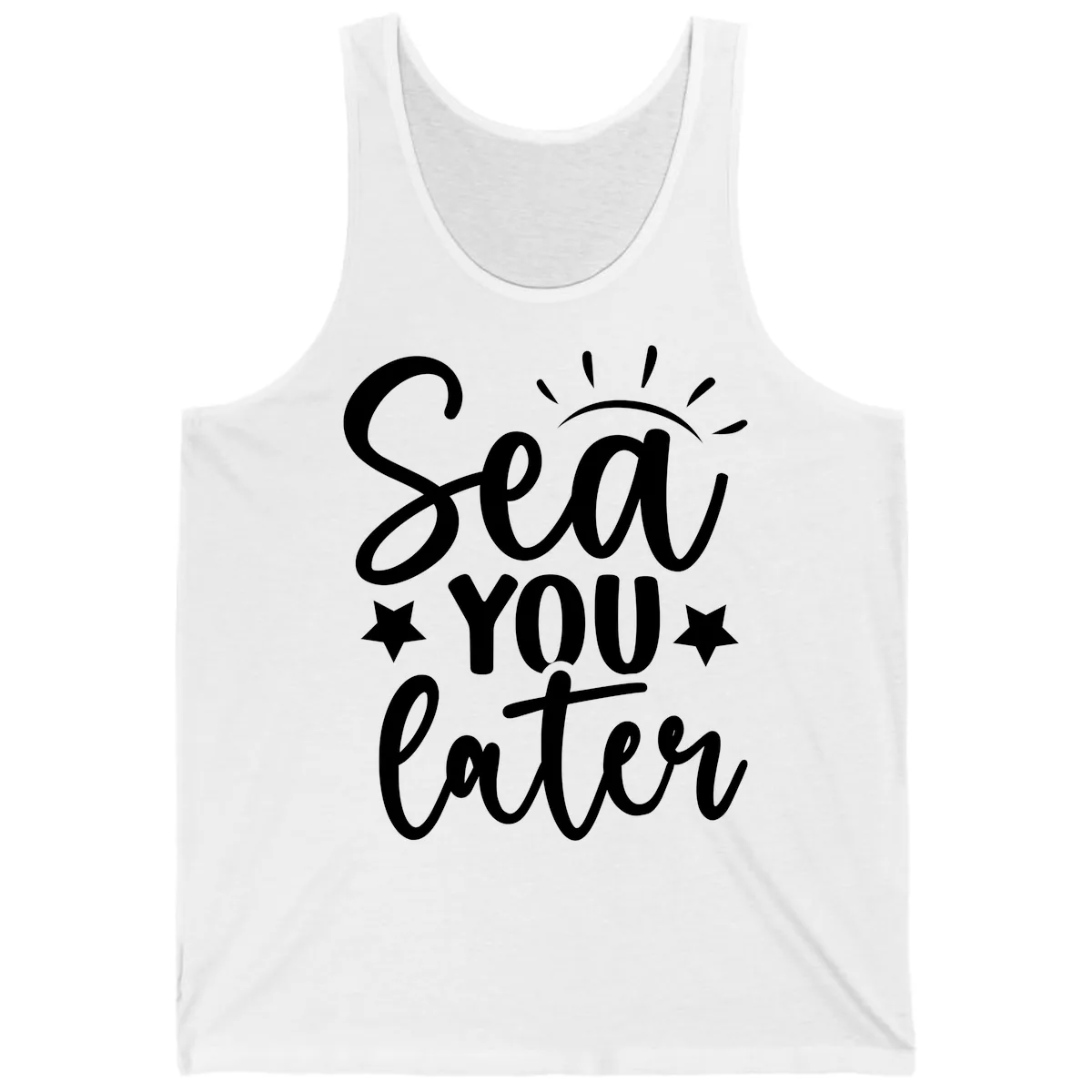Sea You Later Cruise Design Tank in White