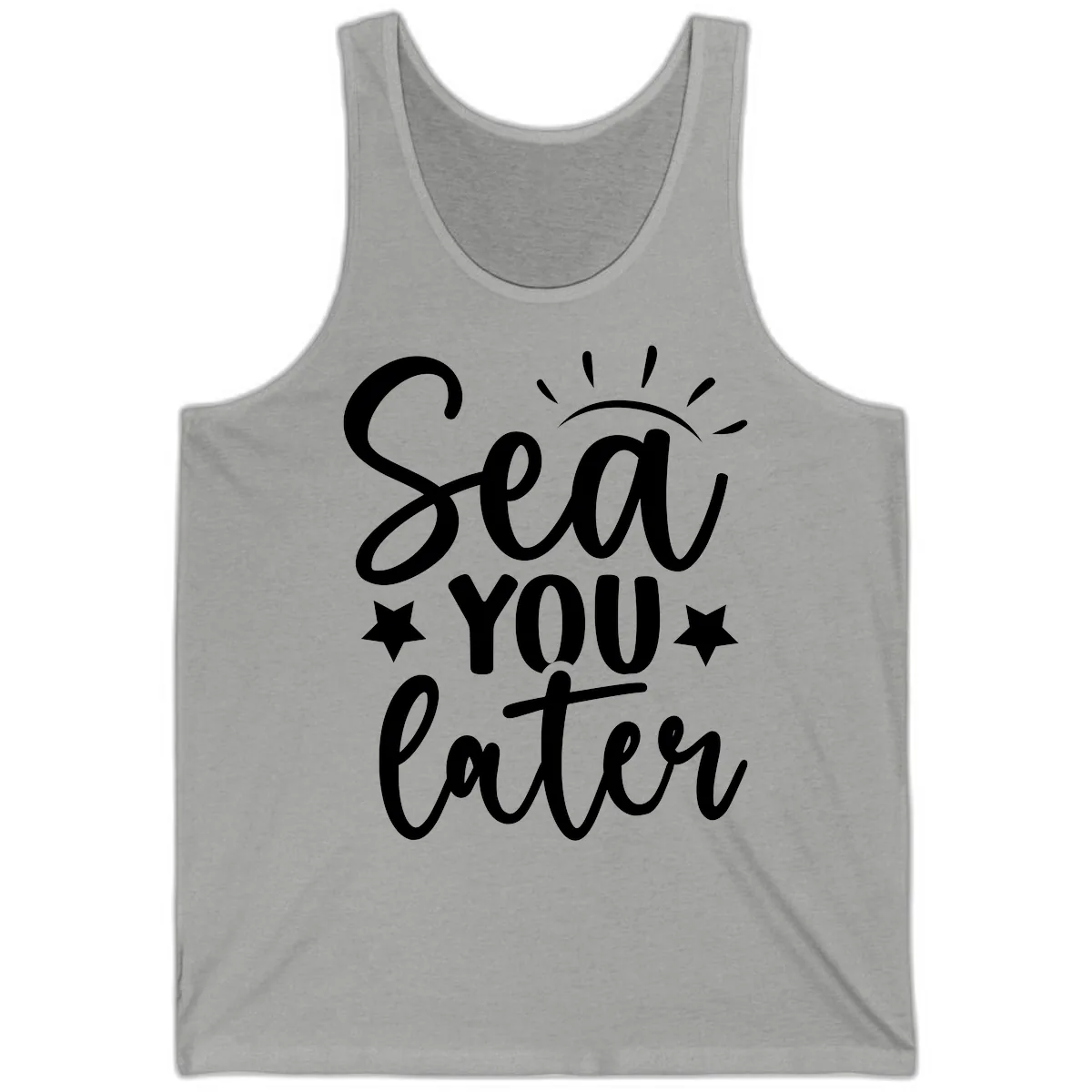 Sea You Later Cruise Design Tank in Athletic Heather