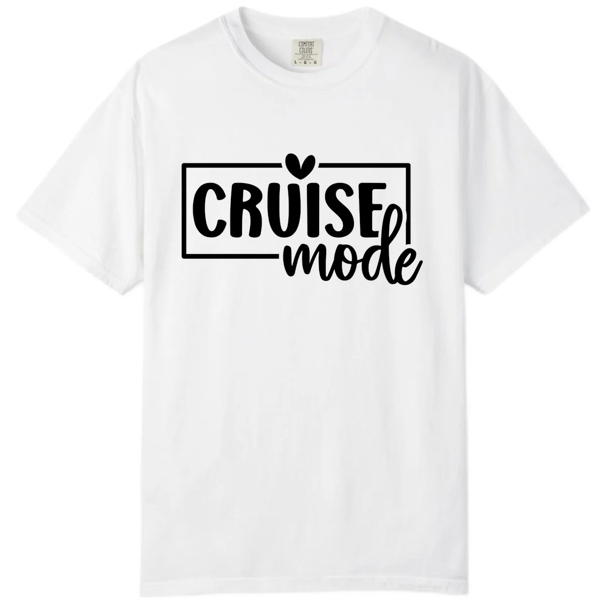 Cruise Mode Heart Comfort Color in White