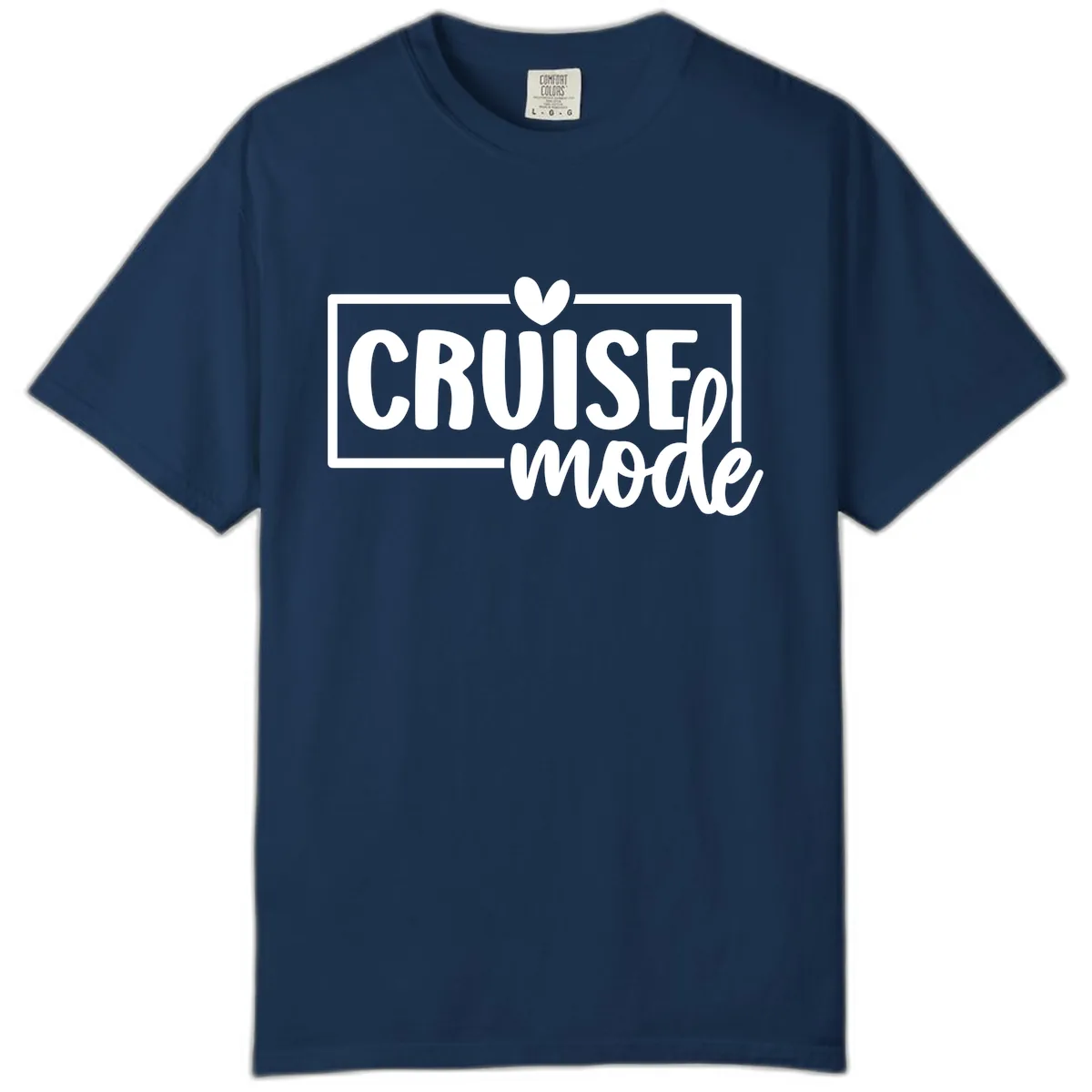 Cruise Mode Heart Comfort Color in Navy