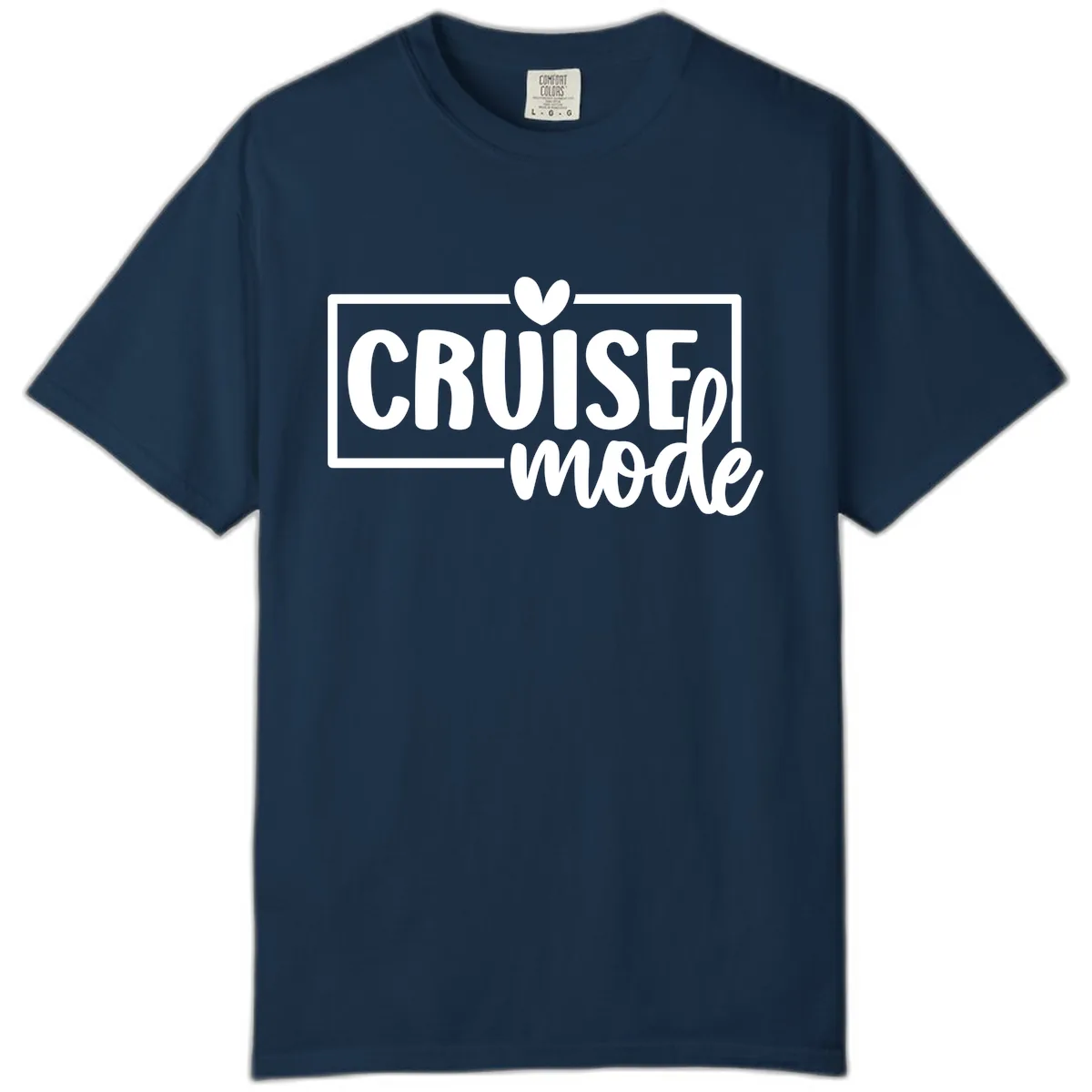 Cruise Mode Heart Comfort Color in True Navy