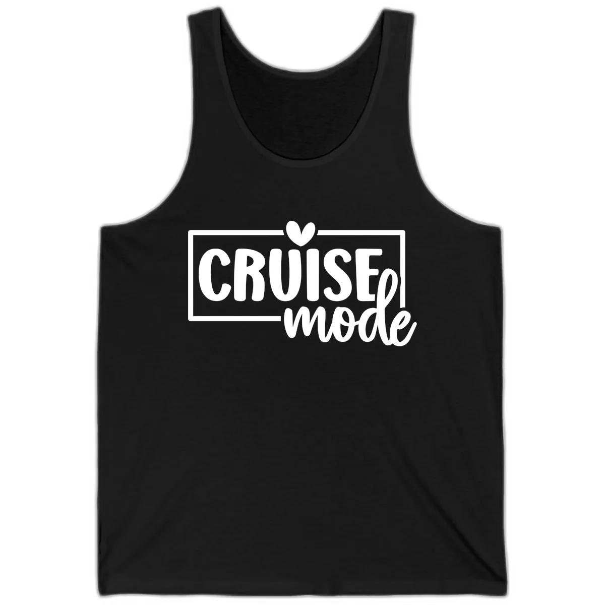 Cruise Mode Heart Tank in Black