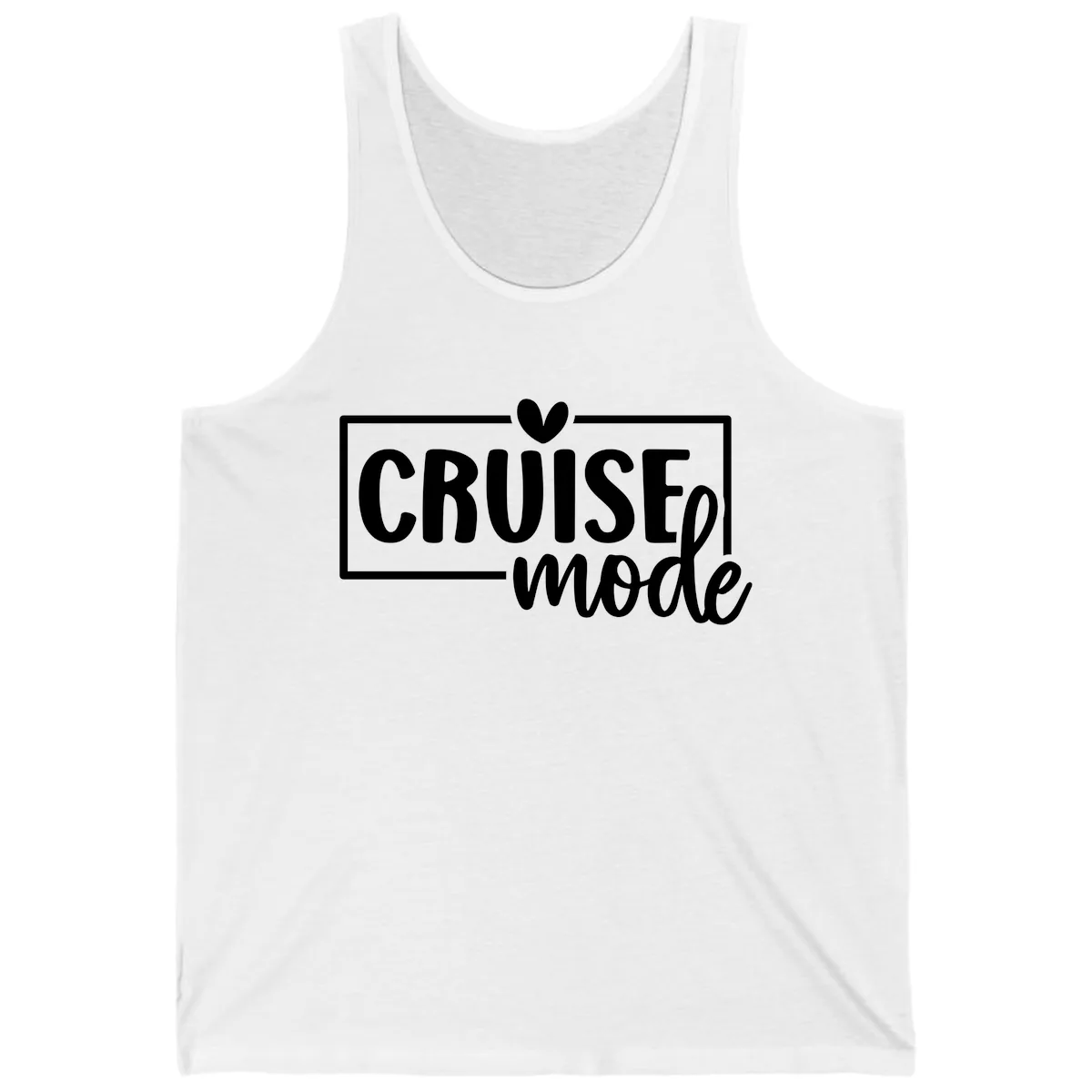 Cruise Mode Heart Tank in White
