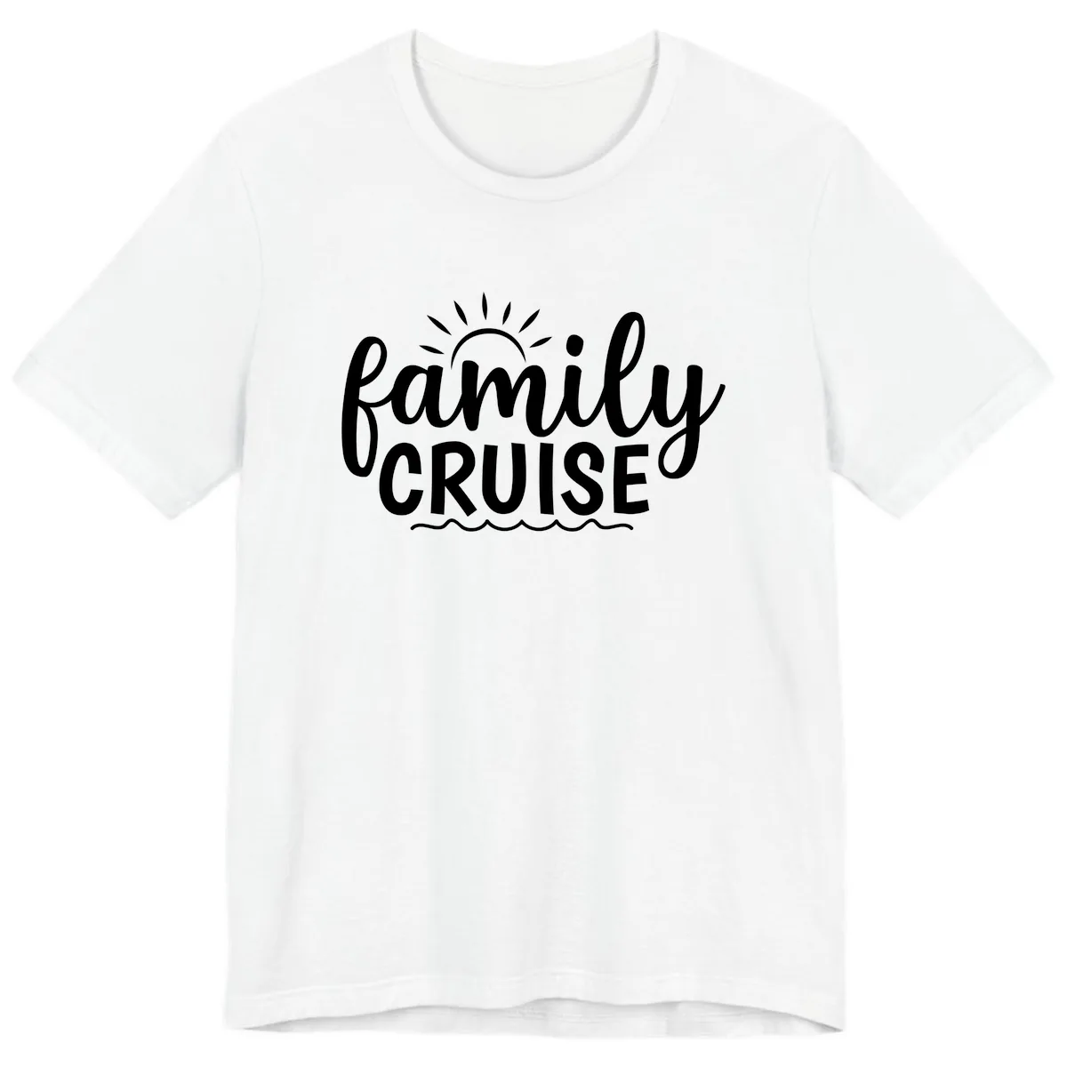 Family Cruise Vacation Fun Premium T-Shirt in White
