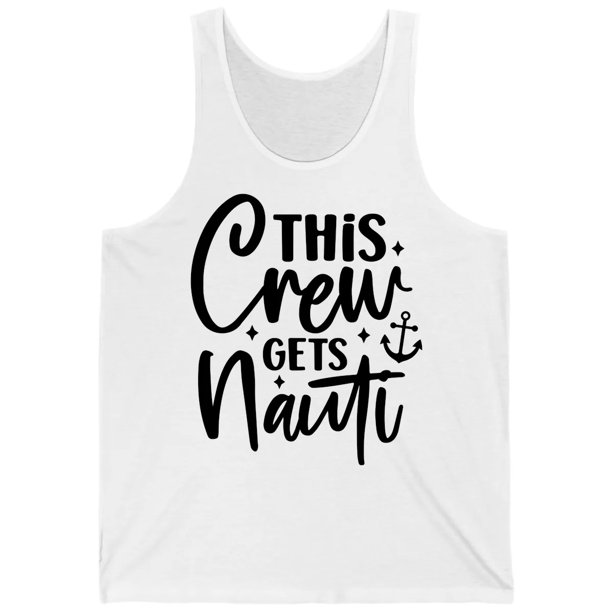 This Crew Gets Nauti Cruise Design Tank in White