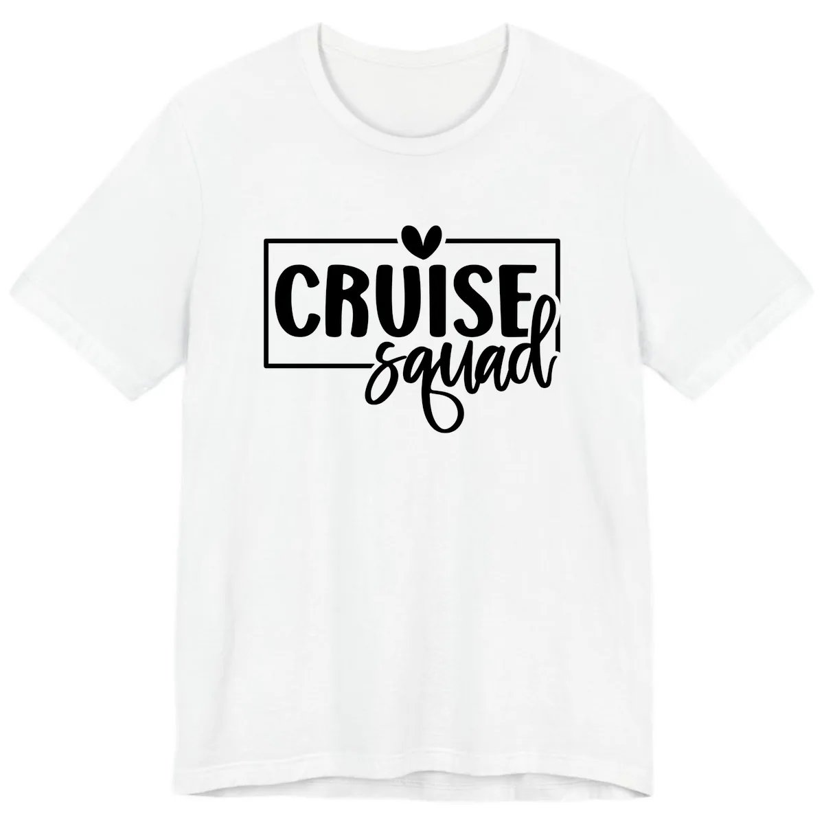 Cruise Squad Matching Group Design Premium T-Shirt in White