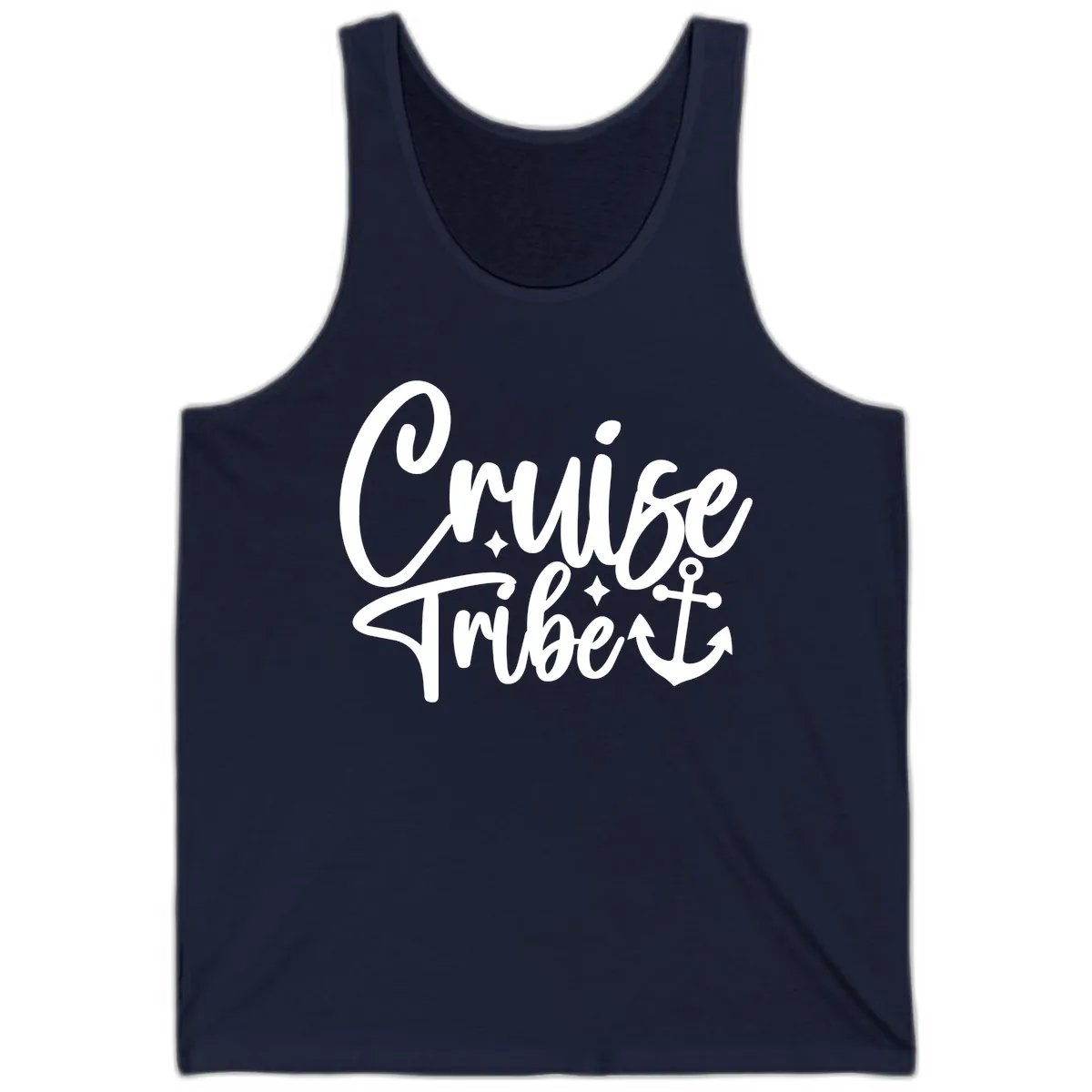 Cruise Tribe Anchor Design Tank in Navy