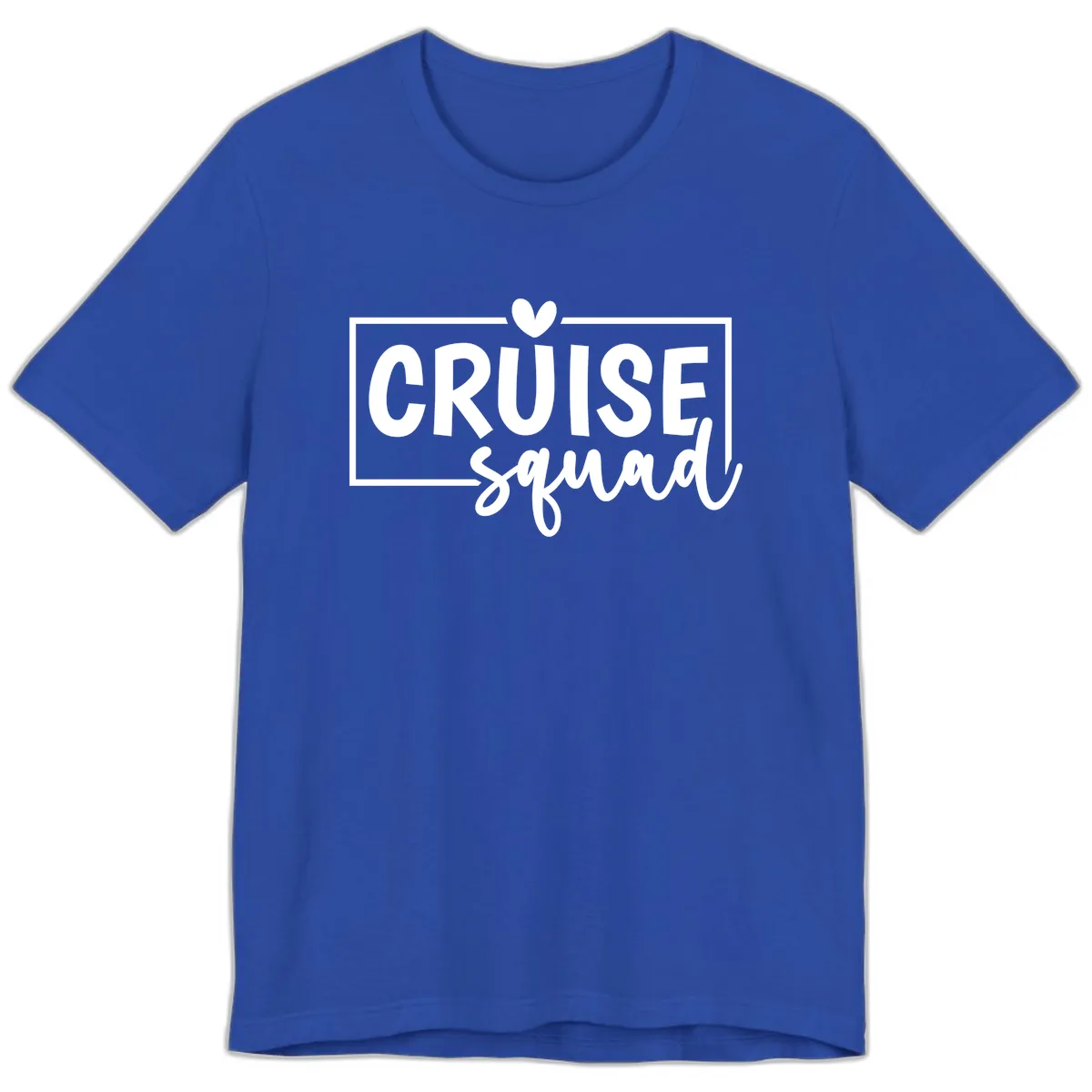 Cruise Squad Matching Family Premium T-Shirt in True Royal
