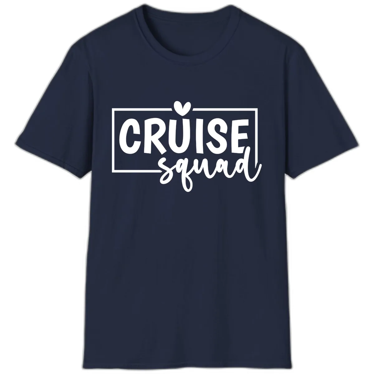 Cruise Squad Matching Family T-Shirt in Navy