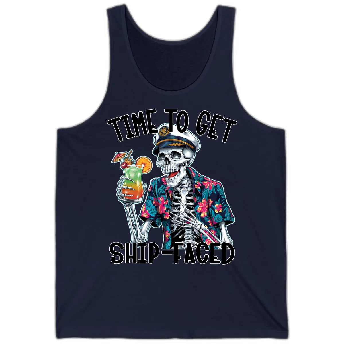 Time To Get Ship Faced Skeleton Tank in Navy