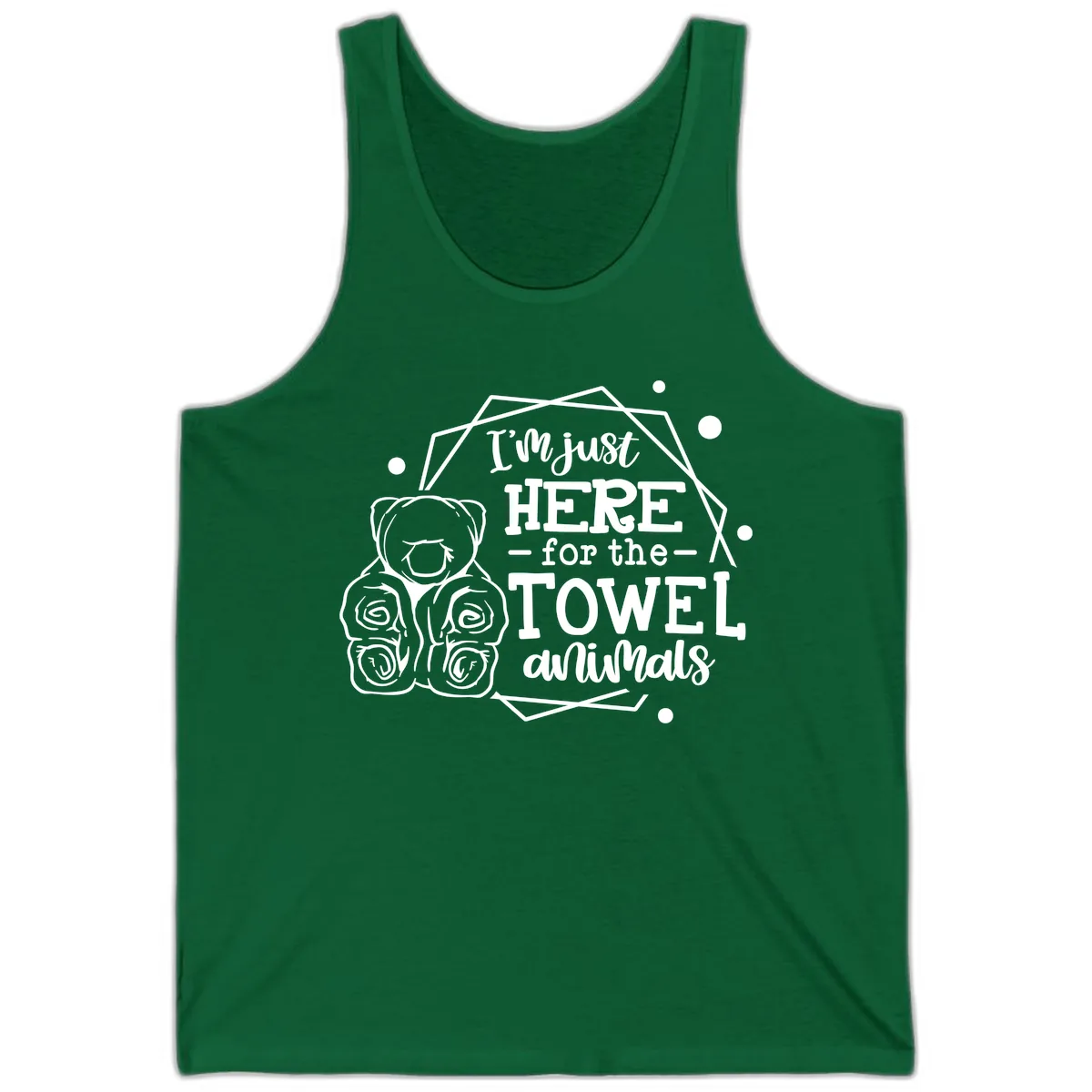 Here for the Towel Animals Tank in Kelly