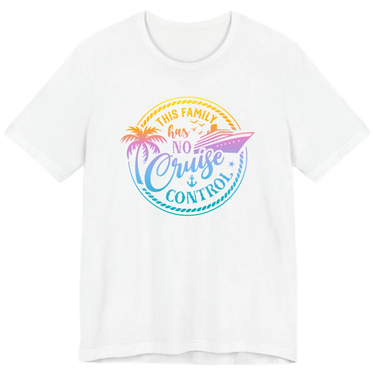 This Family Has No Cruise Control Premium T-Shirt in White