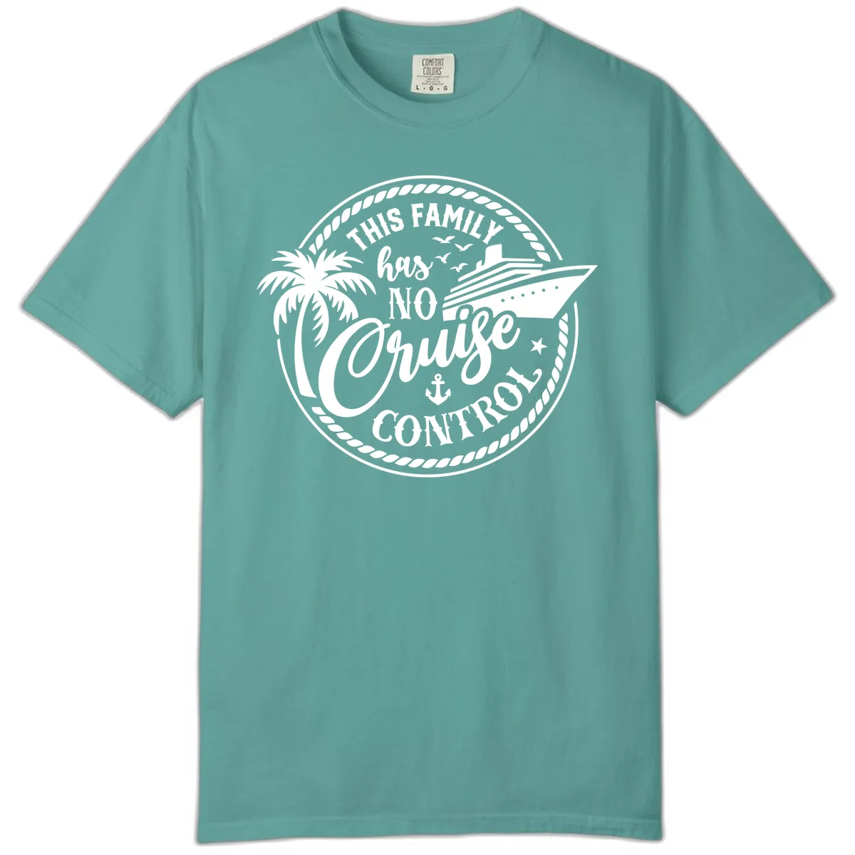 This Family Has No Cruise Control Comfort Color in Seafoam