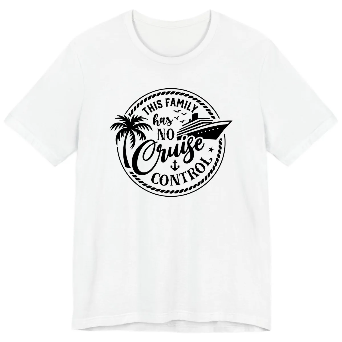 This Family Has No Cruise Control Premium T-Shirt in White
