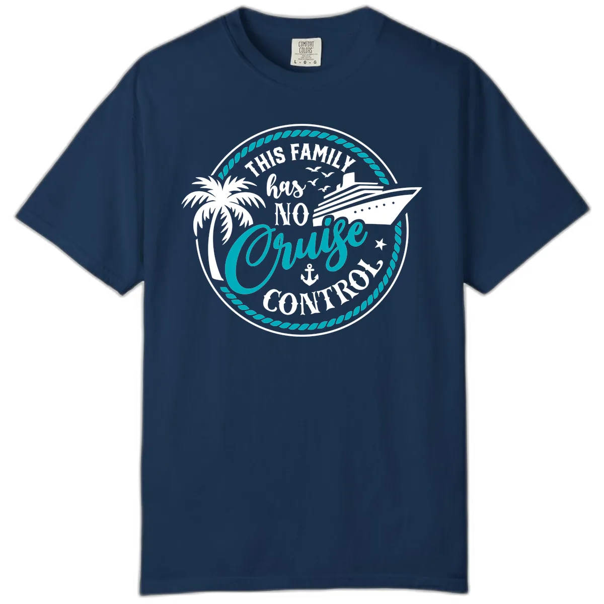 This Family Has No Cruise Control Comfort Color in Navy