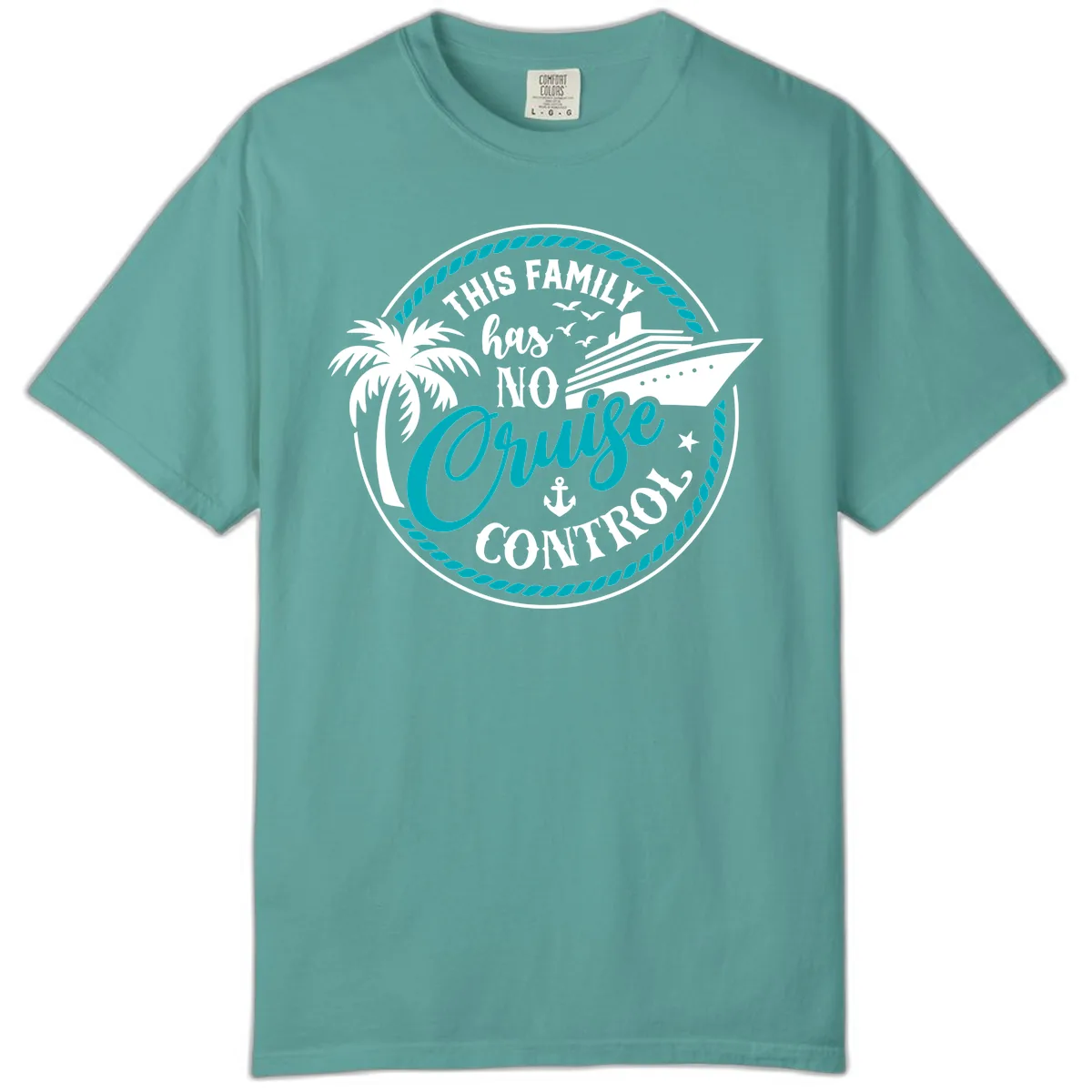 This Family Has No Cruise Control Comfort Color in Seafoam