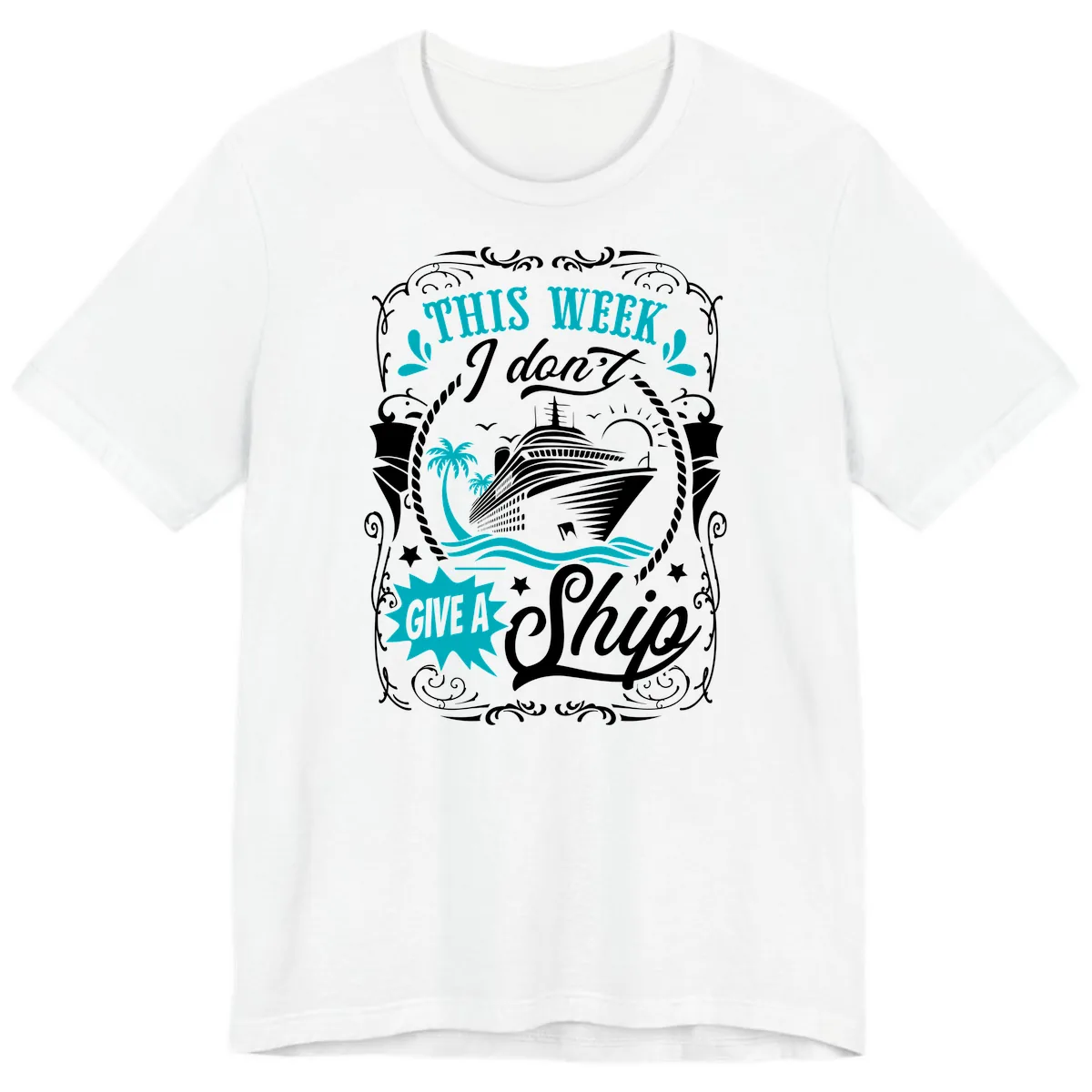 This Week I Don't Give A Ship Premium T-Shirt in White