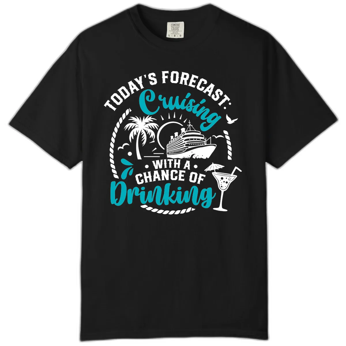 Today's Forecast Cruising Drinking Comfort Color in Black