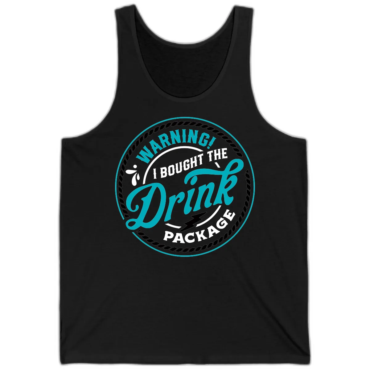 Warning I Bought The Drink Package Tank in Black