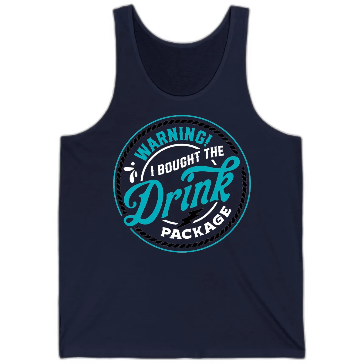Warning I Bought The Drink Package Tank in Navy