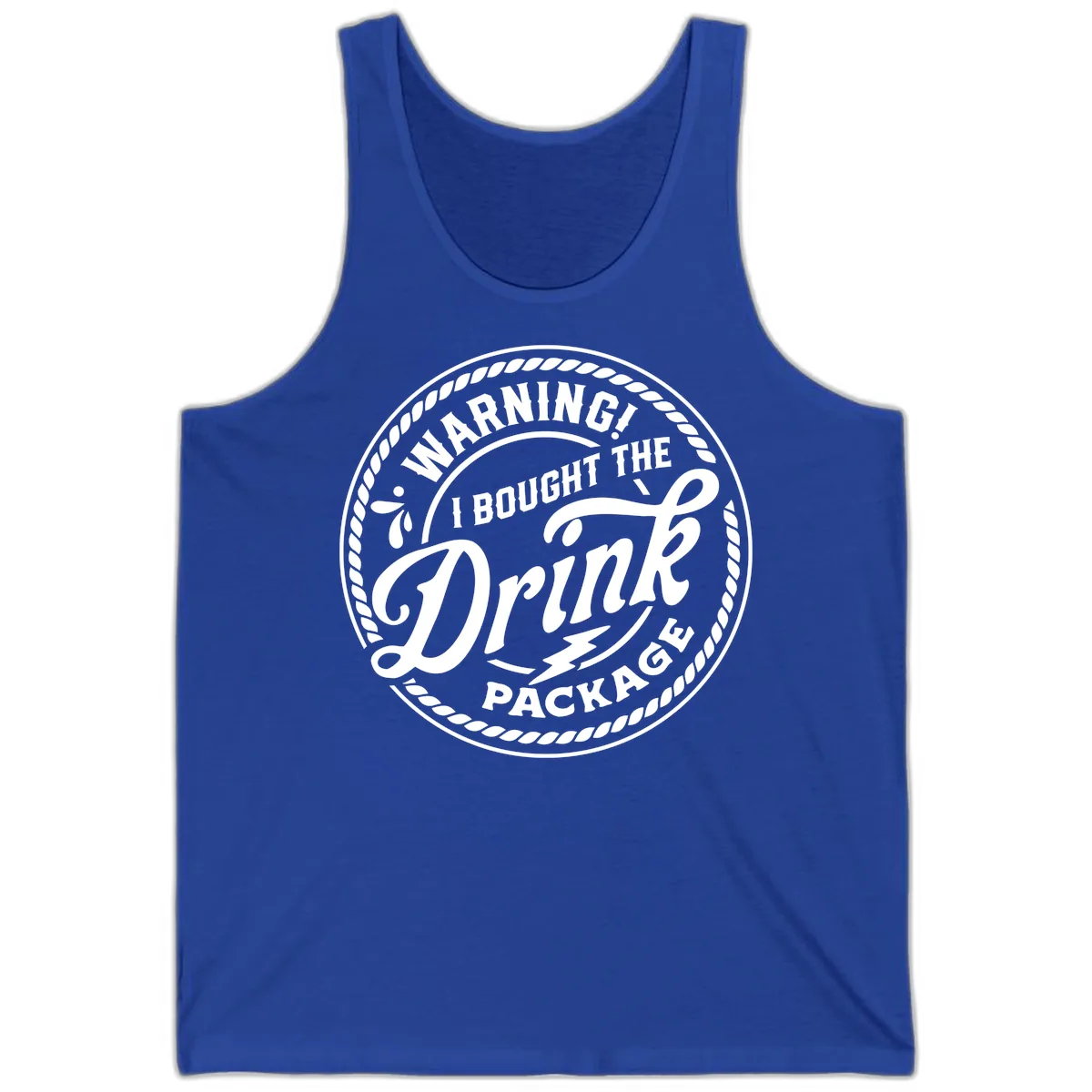 Warning I Bought The Drink Package Tank in True Royal