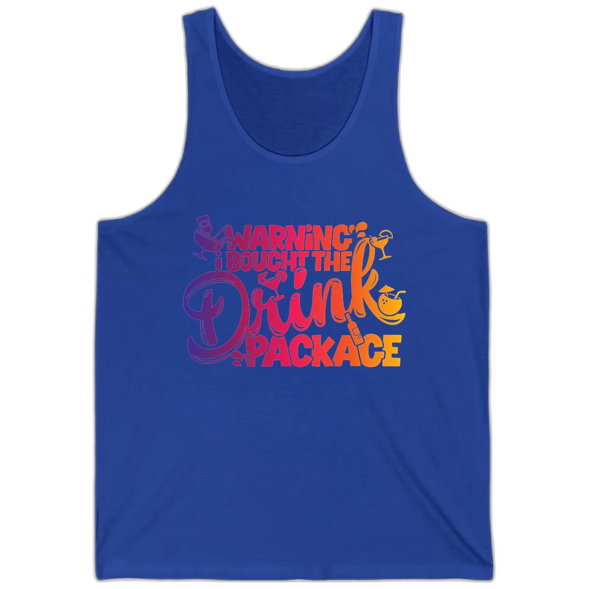 Warning I Bought The Drink Package Tank in True Royal