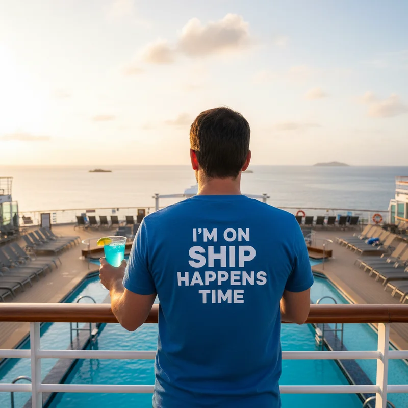 Port Day Survival Guide for People Who'd Rather Stay on the Ship - Funny Cruise Shirts