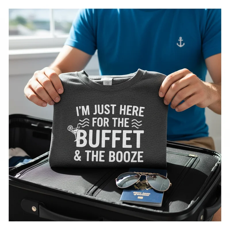 Pre-Cruise Gifts That'll Make Them Laugh Before They Board - Funny Cruise Shirts