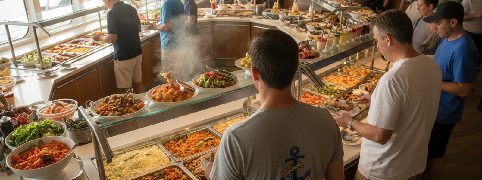 The Unwritten Rules of the Cruise Buffet - Funny Cruise Shirts