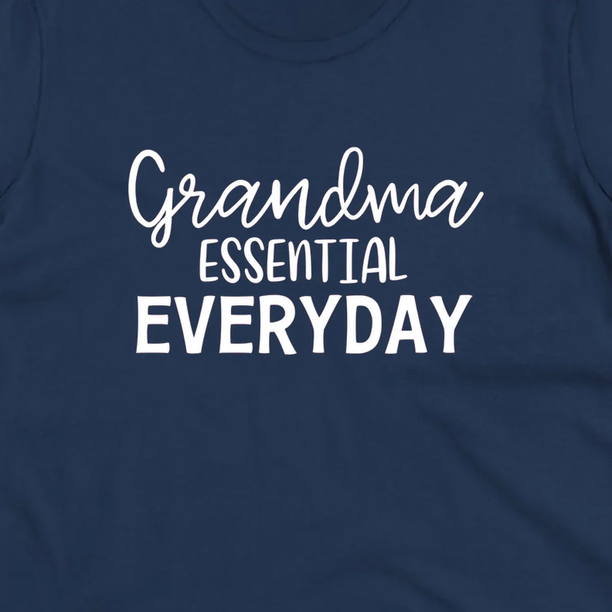 Grandma Essential Everyday typography design.