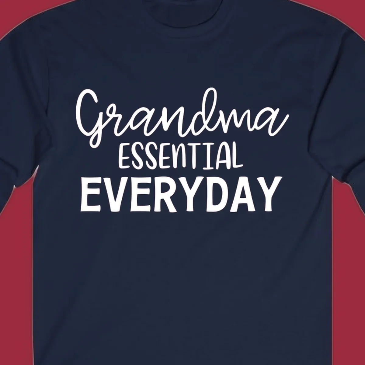 Grandma Essential Everyday typography design.